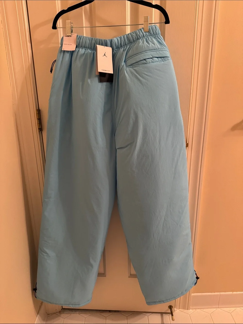 Jordan men’s sz med therma-fit flight mountainside padded pants blue NWT